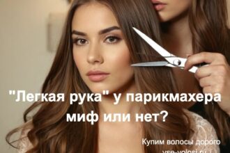 "Легкая рука" у парикмахера может быть как мифом, так | vse-volosi